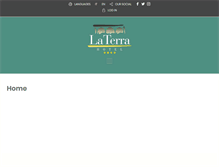 Tablet Screenshot of laterrahotel.it